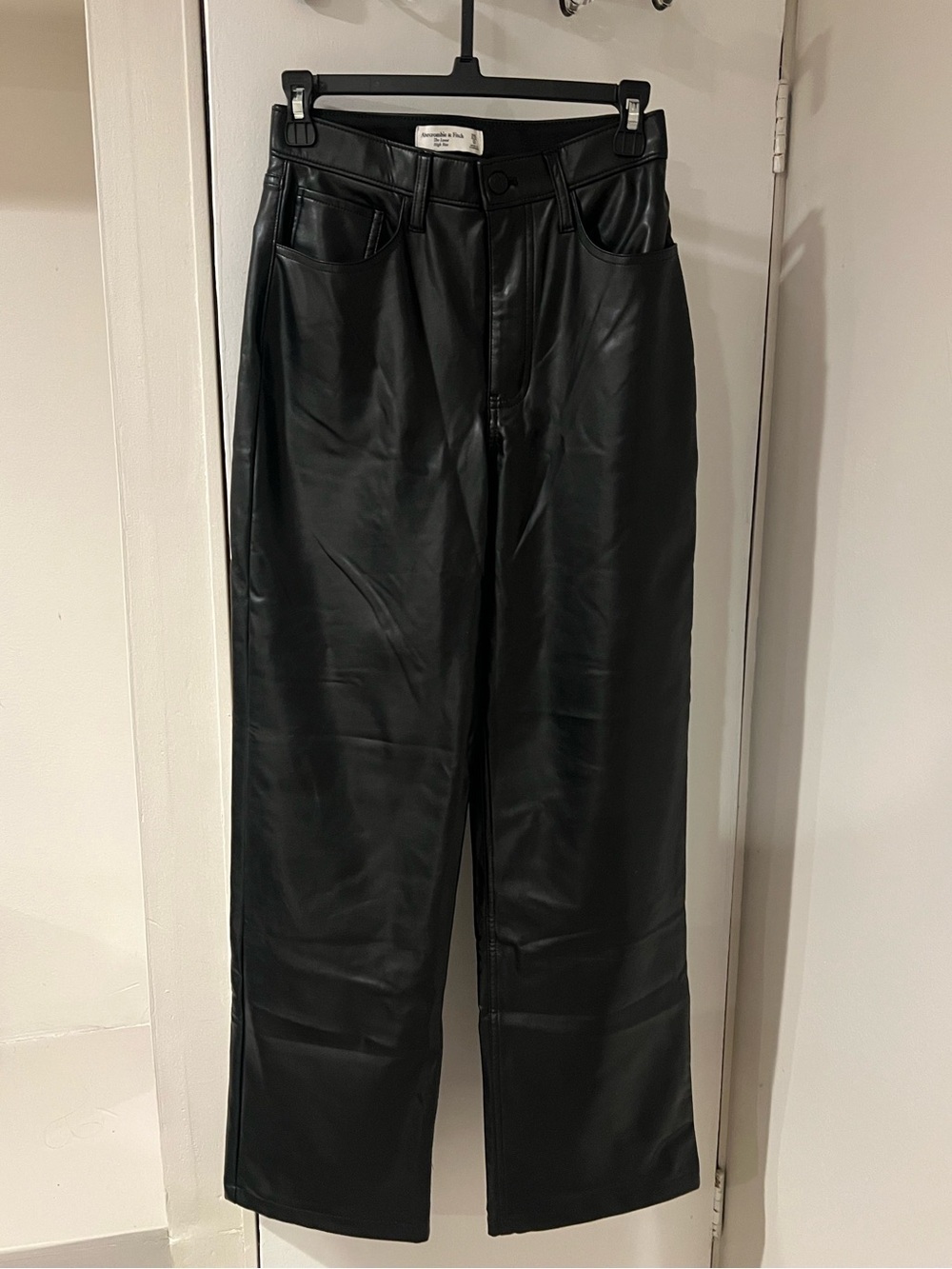 Abercrombie & Fitch Leather Pants - Picture 2 of 3